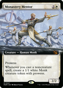 Monastery Mentor (Extended Art) (MOM-347) [March of the Machine]
