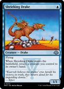 Shrieking Drake (MH3-272) [Modern Horizons 3] Foil