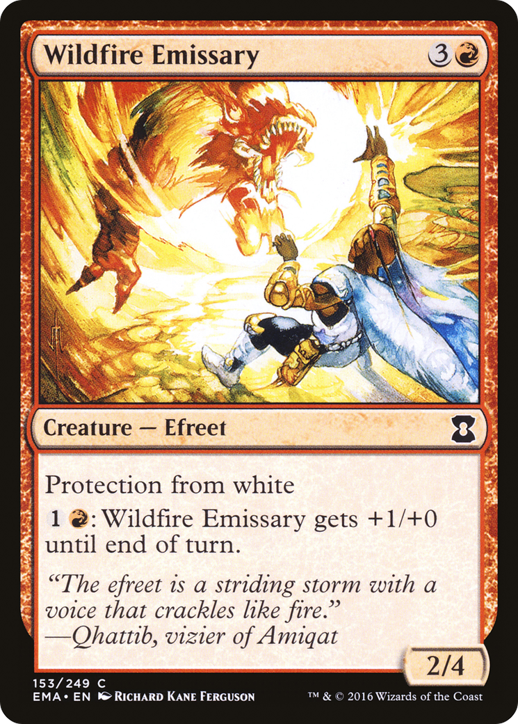 Wildfire Emissary (EMA-153) [Eternal Masters] Foil