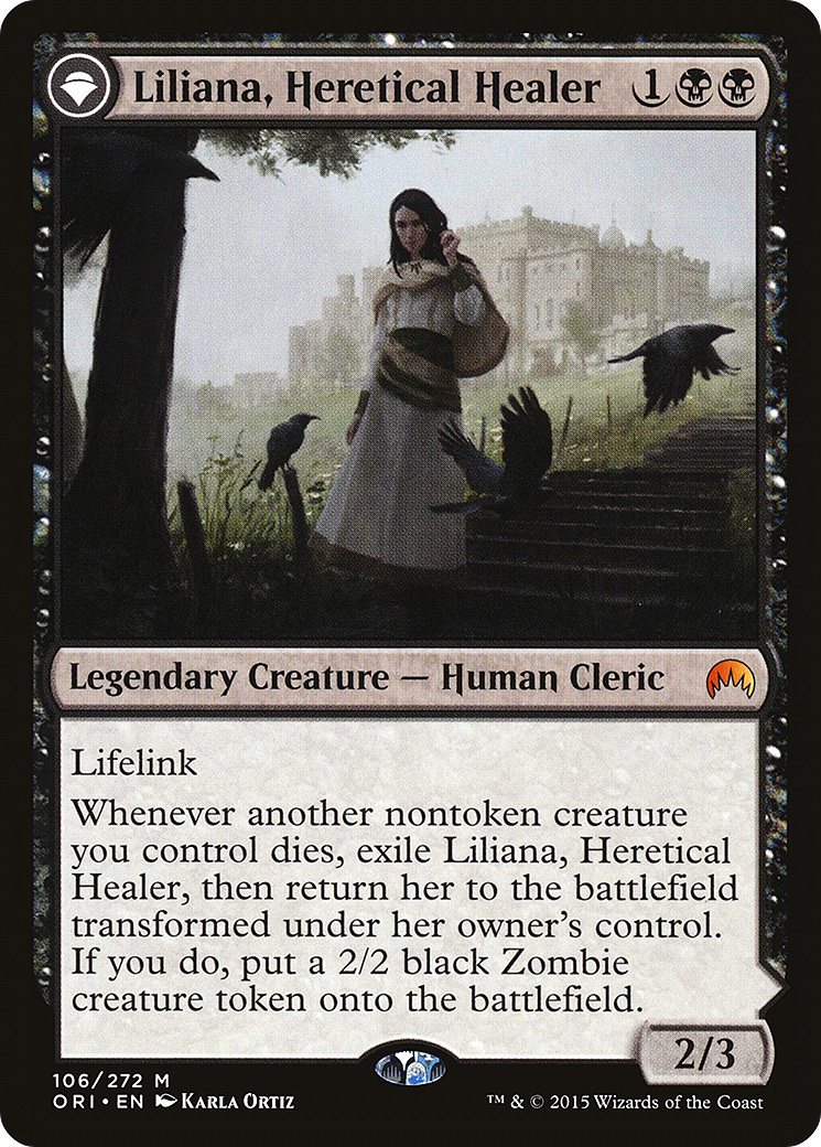 Liliana, Heretical Healer (ORI-106) [Magic Origins]