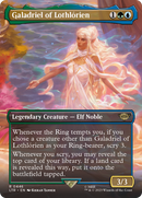 Galadriel of Lothlórien (LTR-446) [The Lord of the Rings: Tales of Middle-earth] (Borderless) Foil