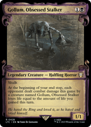Gollum, Obsessed Stalker (LTC-428) [Tales of Middle-earth Commander]: (Showcase) Foil