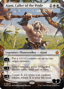 Ajani, Caller of the Pride (FDN-357) [Foundations] (Borderless)