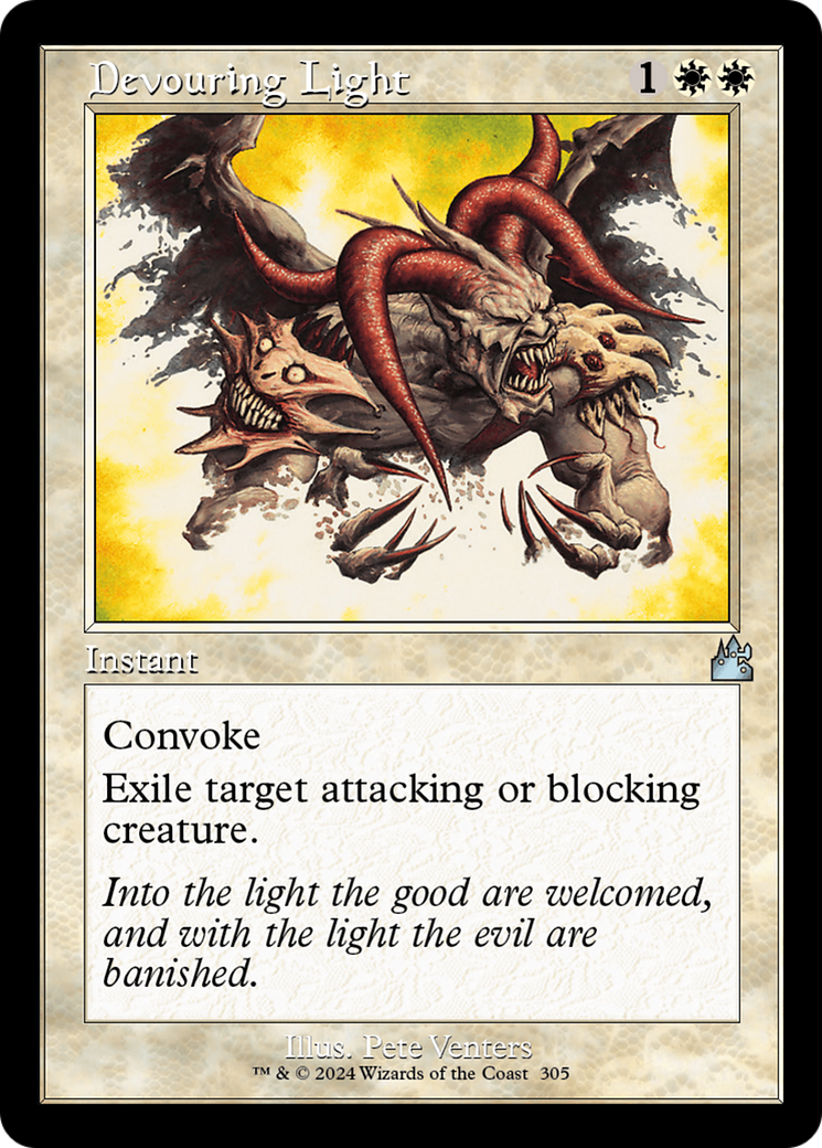 Devouring Light (RVR-305) [Ravnica Remastered]