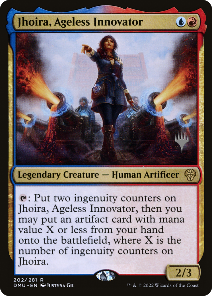 Jhoira, Ageless Innovator (PPDMU-202P) [Dominaria United Promos]