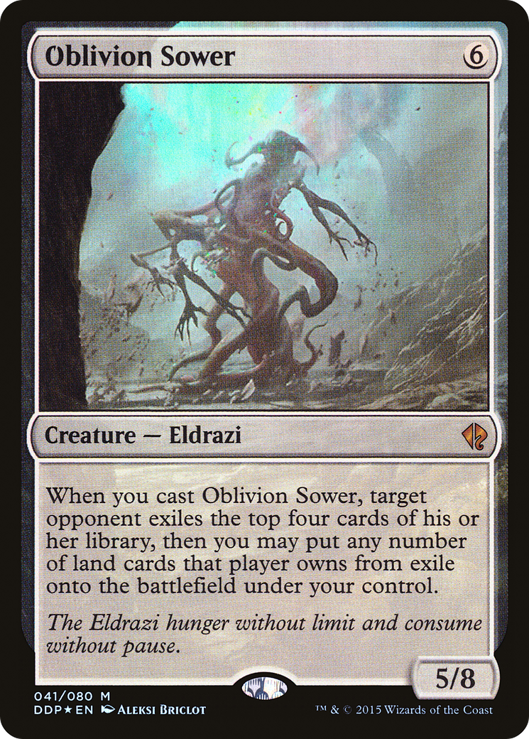 Oblivion Sower (DDP-041) [Duel Decks: Zendikar vs. Eldrazi] Foil