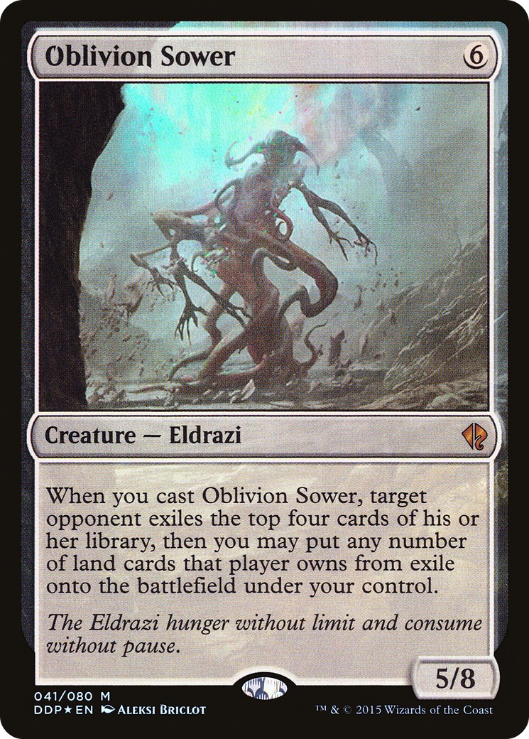 Oblivion Sower (DDP-041) [Duel Decks: Zendikar vs. Eldrazi] Foil