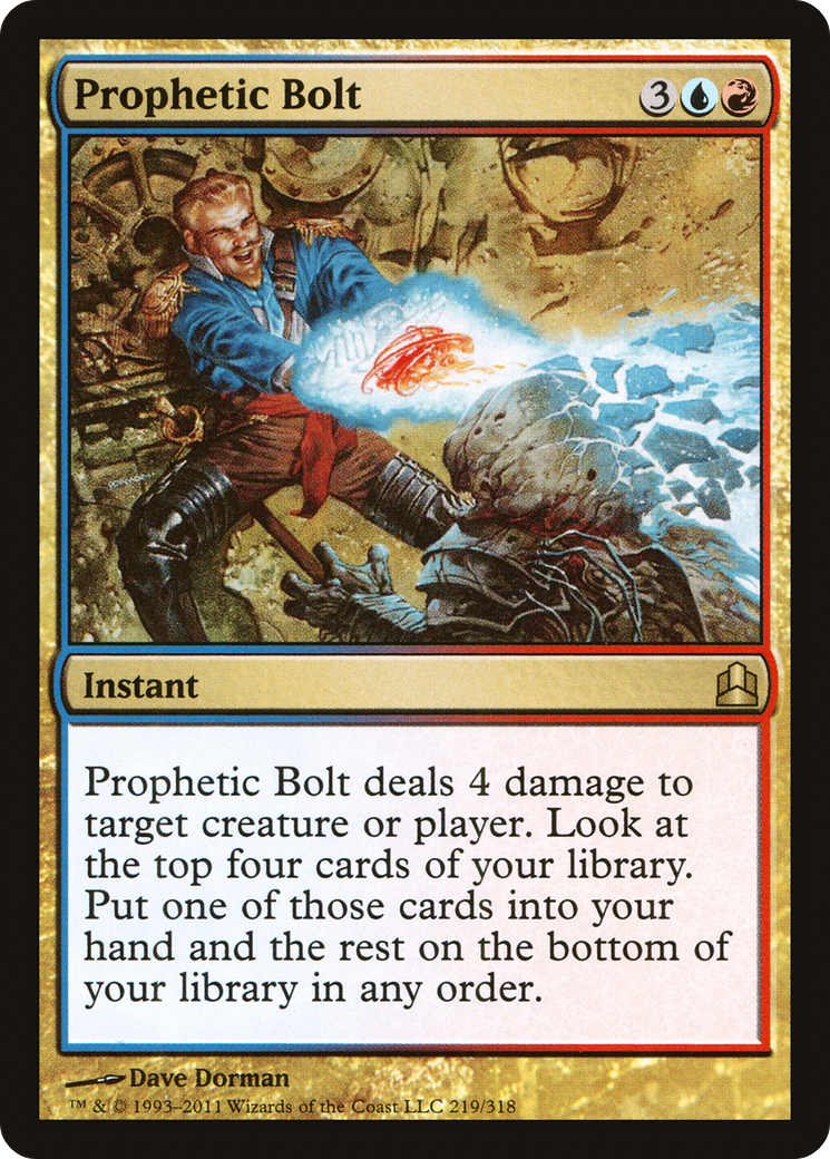 Prophetic Bolt (CMD-219) [Commander 2011]