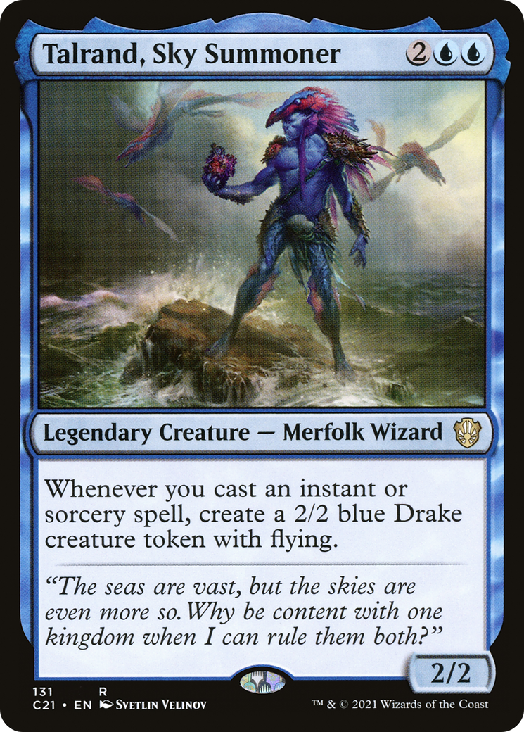 Talrand, Sky Summoner (C21-131) [Commander 2021]