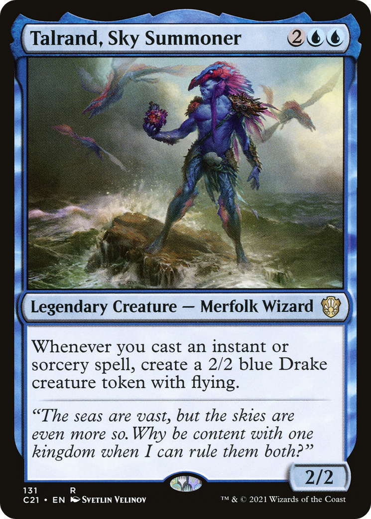 Talrand, Sky Summoner (C21-131) [Commander 2021]