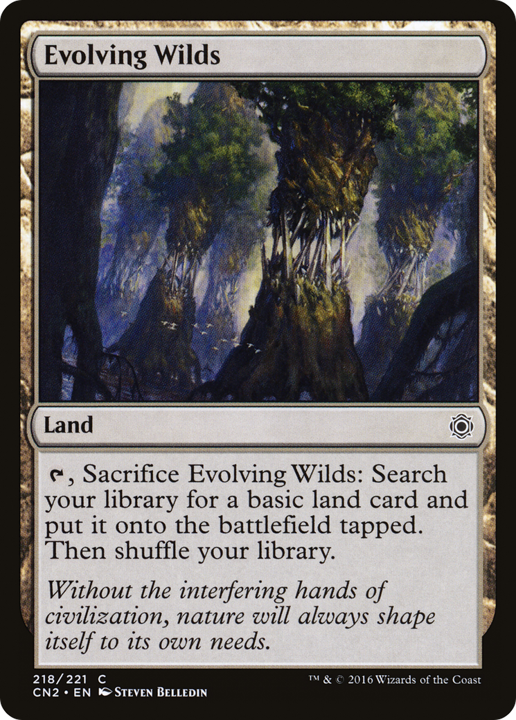 Evolving Wilds (CN2-218) [Conspiracy: Take the Crown]