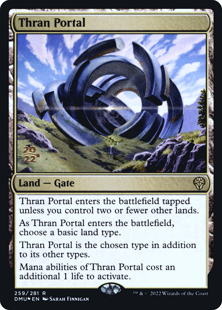Thran Portal (PRE-259) [Dominaria United Promos] Foil
