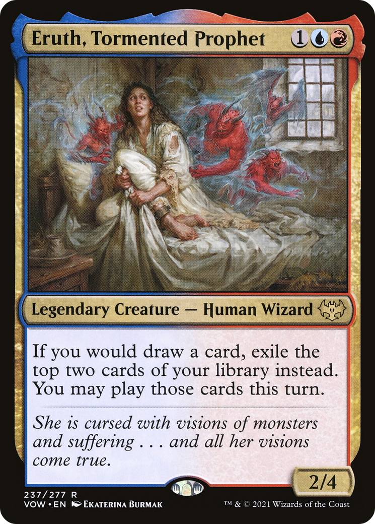 Eruth, Tormented Prophet (VOW-237) [Innistrad: Crimson Vow]