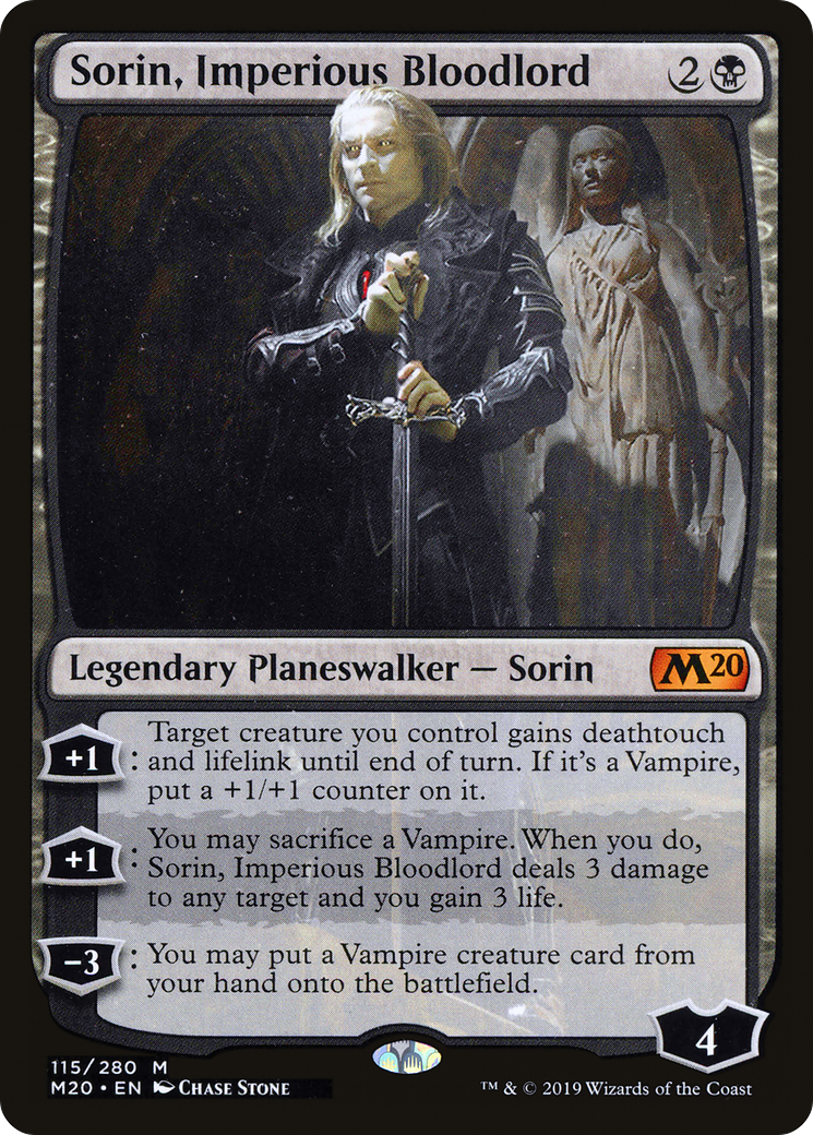 Sorin, Imperious Bloodlord (M20-115) [Core Set 2020]