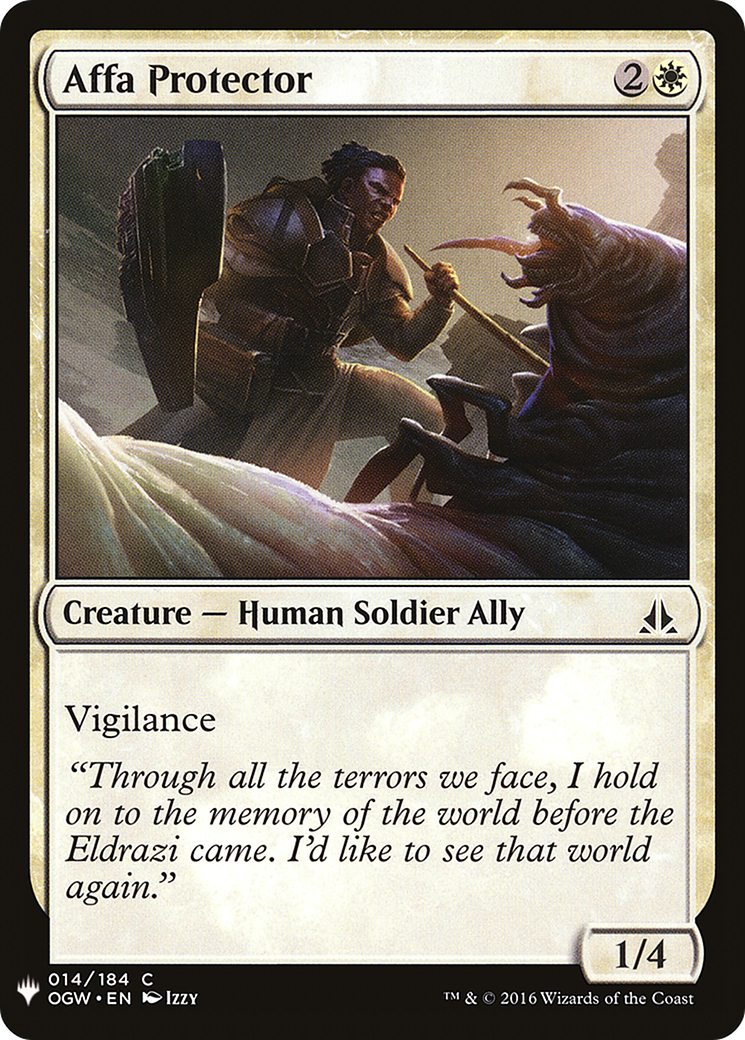 Affa Protector (LIST-OGW-14) [The List]