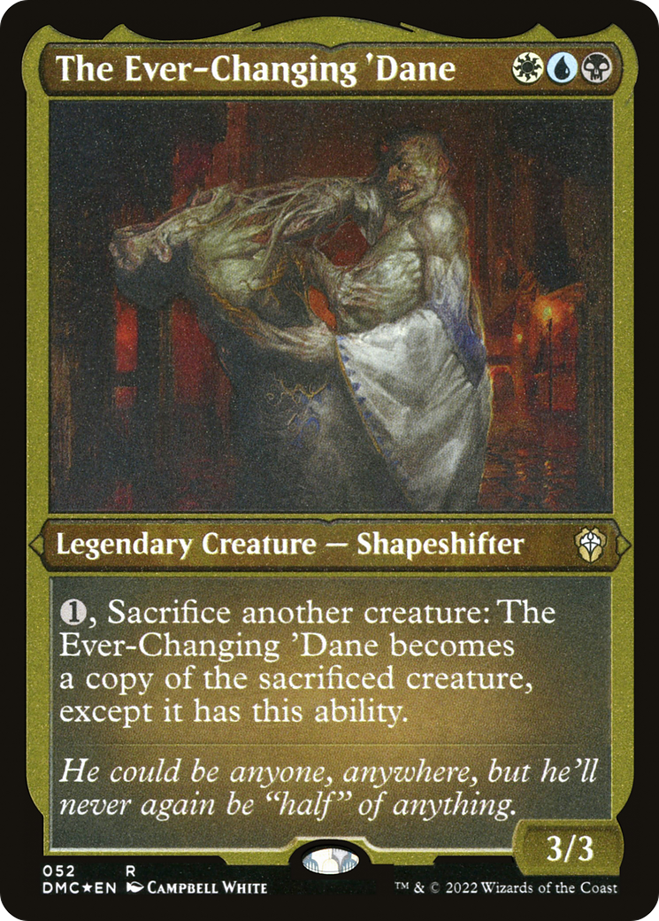 The Ever-Changing 'Dane (Foil Etched) (DMC-052) [Dominaria United Commander] Foil
