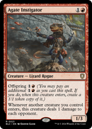 Agate Instigator (BLC-021) [Bloomburrow Commander]