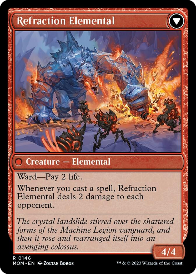 Invasion of Karsus // Refraction Elemental (MOM-146) [March of the Machine]