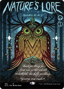 Nature's Lore (SLD-189) (Borderless) [Secret Lair Drop]
