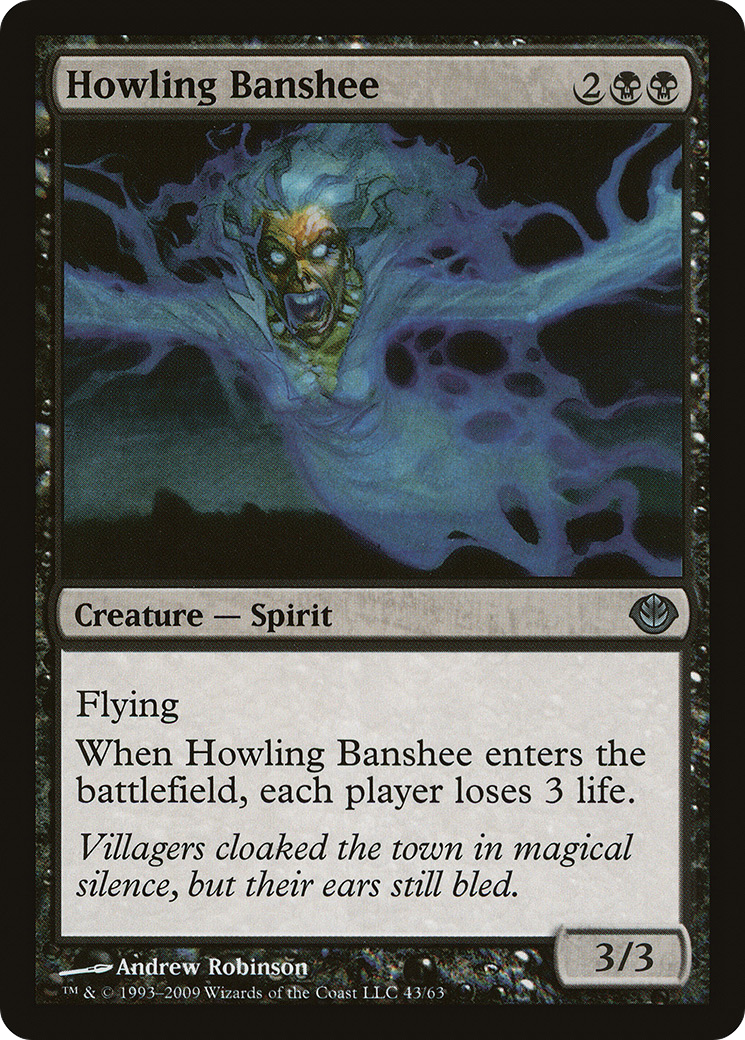 Howling Banshee (DDD-043) [Duel Decks: Garruk vs. Liliana]