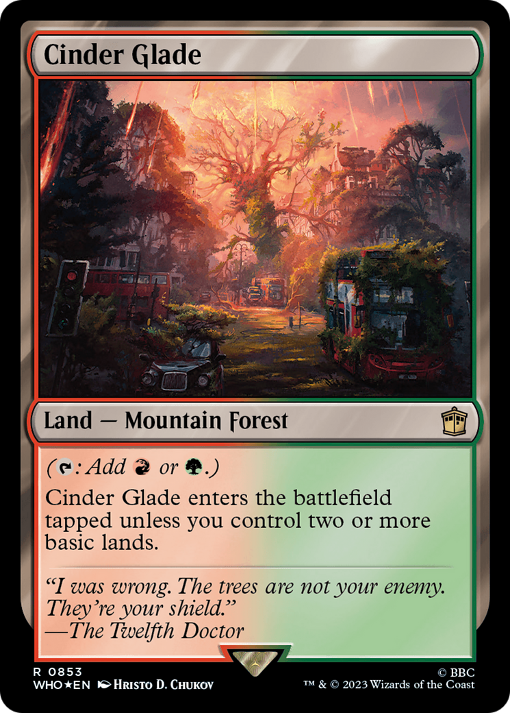 Cinder Glade (WHO-853) [Doctor Who] Foil