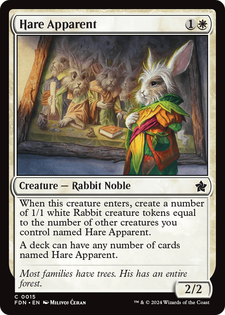 Hare Apparent (FDN-015) [Foundations]