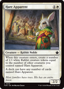 Hare Apparent (FDN-015) [Foundations] Foil