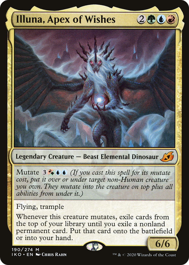 Illuna, Apex of Wishes (IKO-190) [Ikoria: Lair of Behemoths]