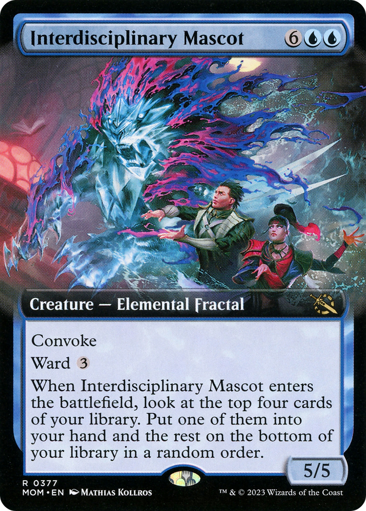Interdisciplinary Mascot (MOM-377) [March of the Machine]: (Extended Art)