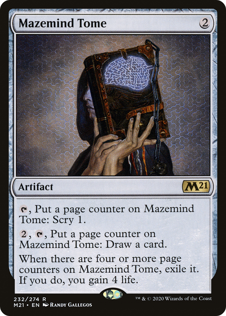 Mazemind Tome (M21-232) [Core Set 2021]