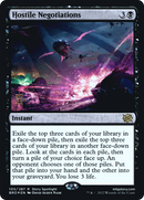 Hostile Negotiations (PRE-105) [The Brothers' War Promos] Foil