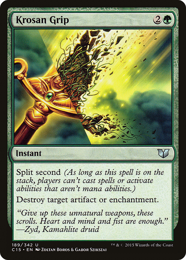 Krosan Grip (C15-189) [Commander 2015]