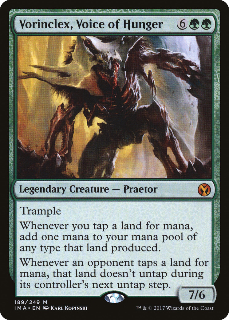 Vorinclex, Voice of Hunger (IMA-189) [Iconic Masters] Foil