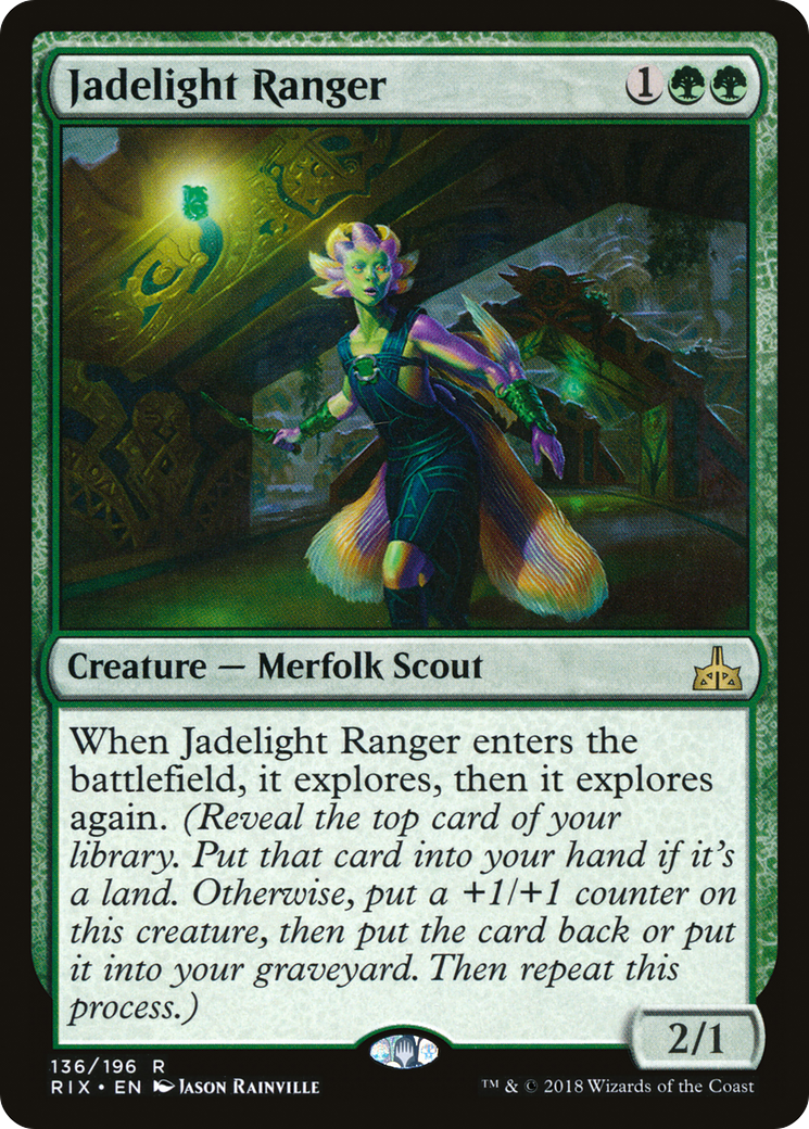 Jadelight Ranger (RIX-136) [Rivals of Ixalan]