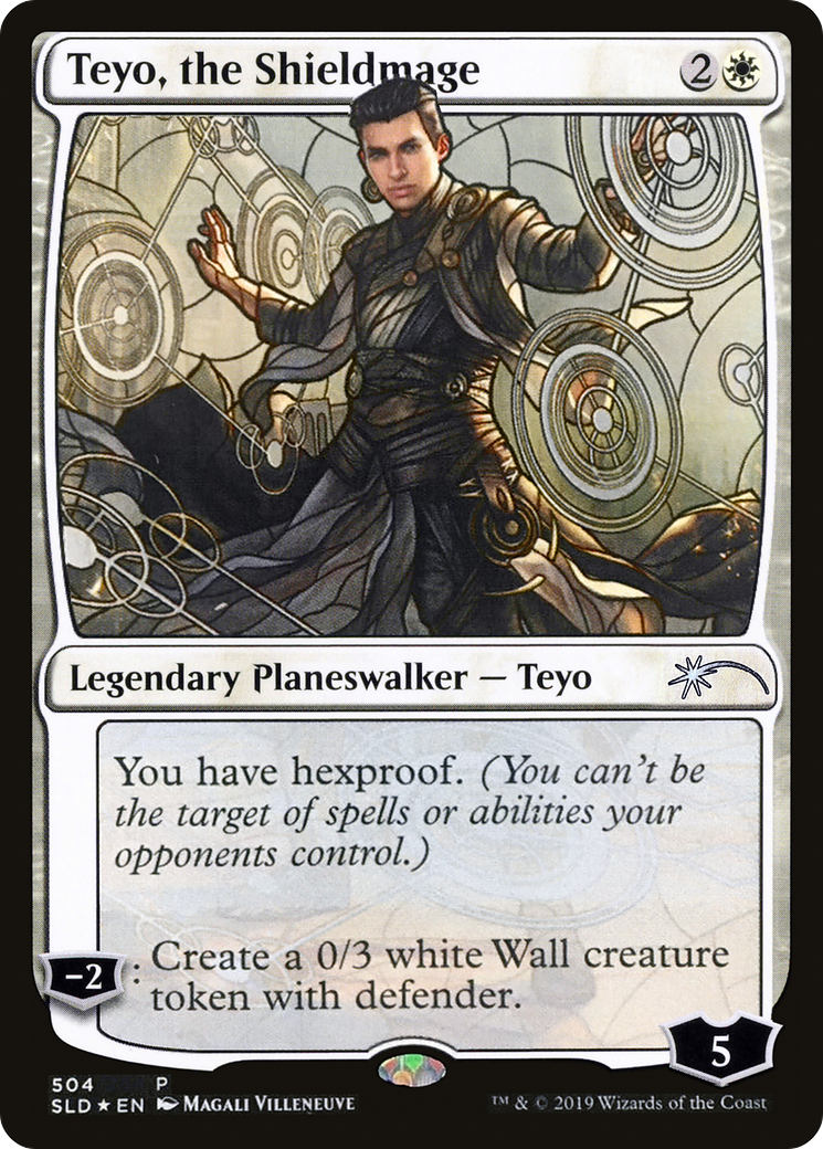 Teyo, the Shieldmage (Stained Glass) (SLD-504) [Secret Lair Drop] Foil