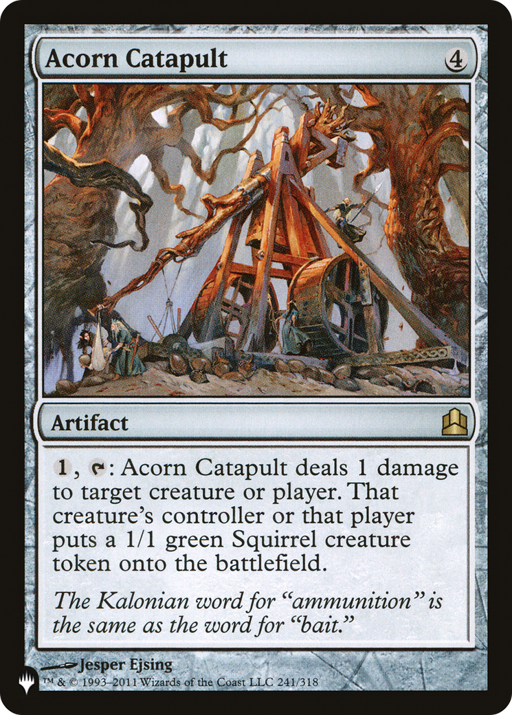 Acorn Catapult (LIST-CMD-241) [The List]