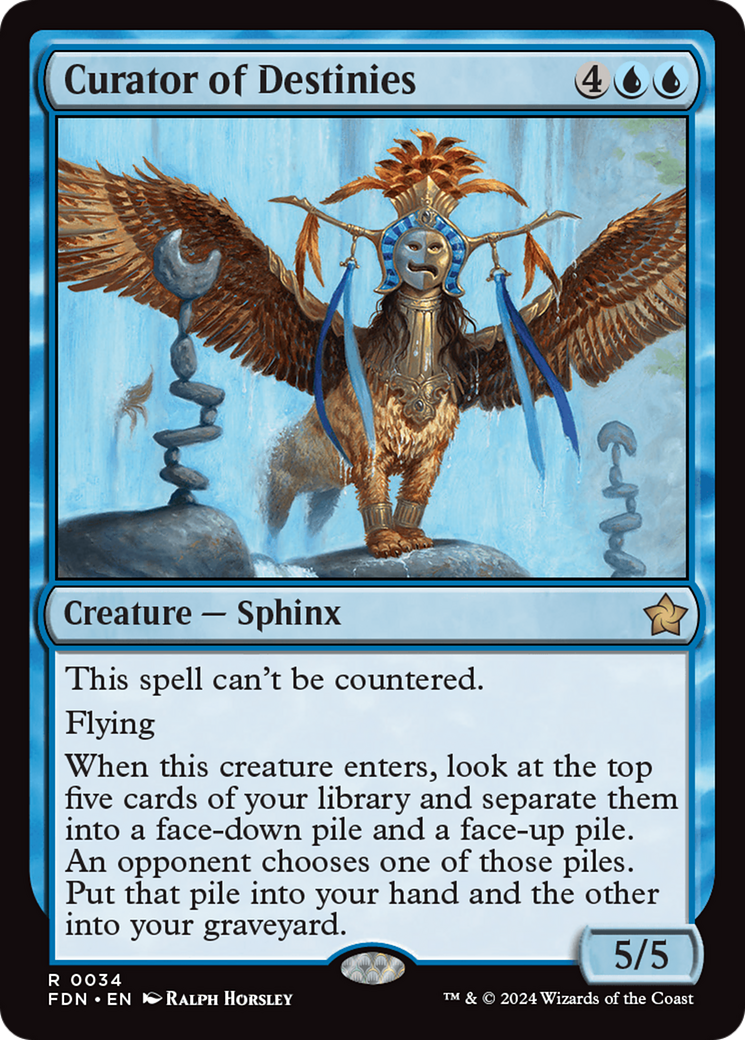 Curator of Destinies (FDN-034) [Foundations]
