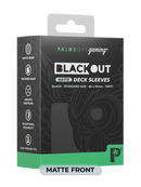 Palms Off Blackout Matte Sleeves