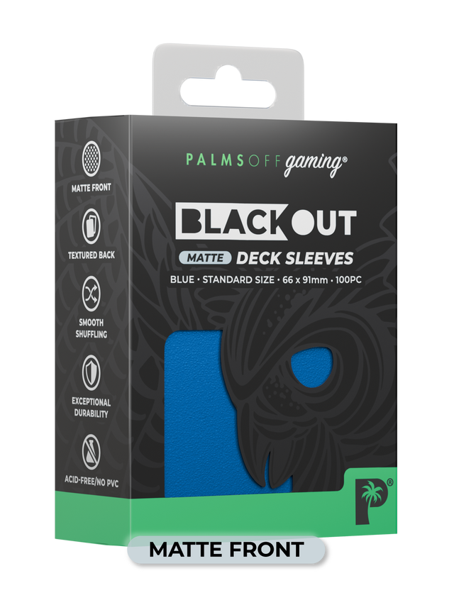 Palms Off Blackout Matte Sleeves
