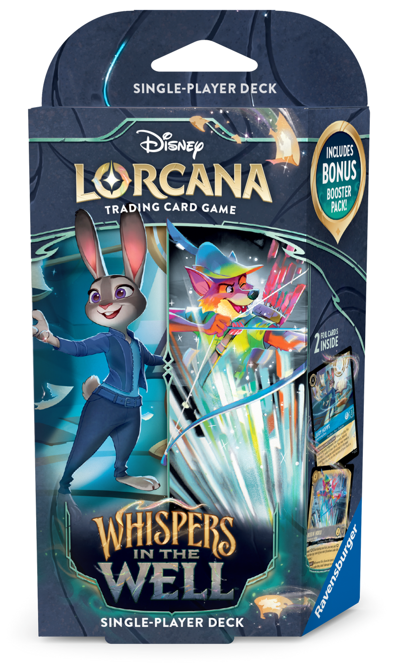 Disney Lorcana: Whispers in the Well Starter Deck Sapphire & Steel