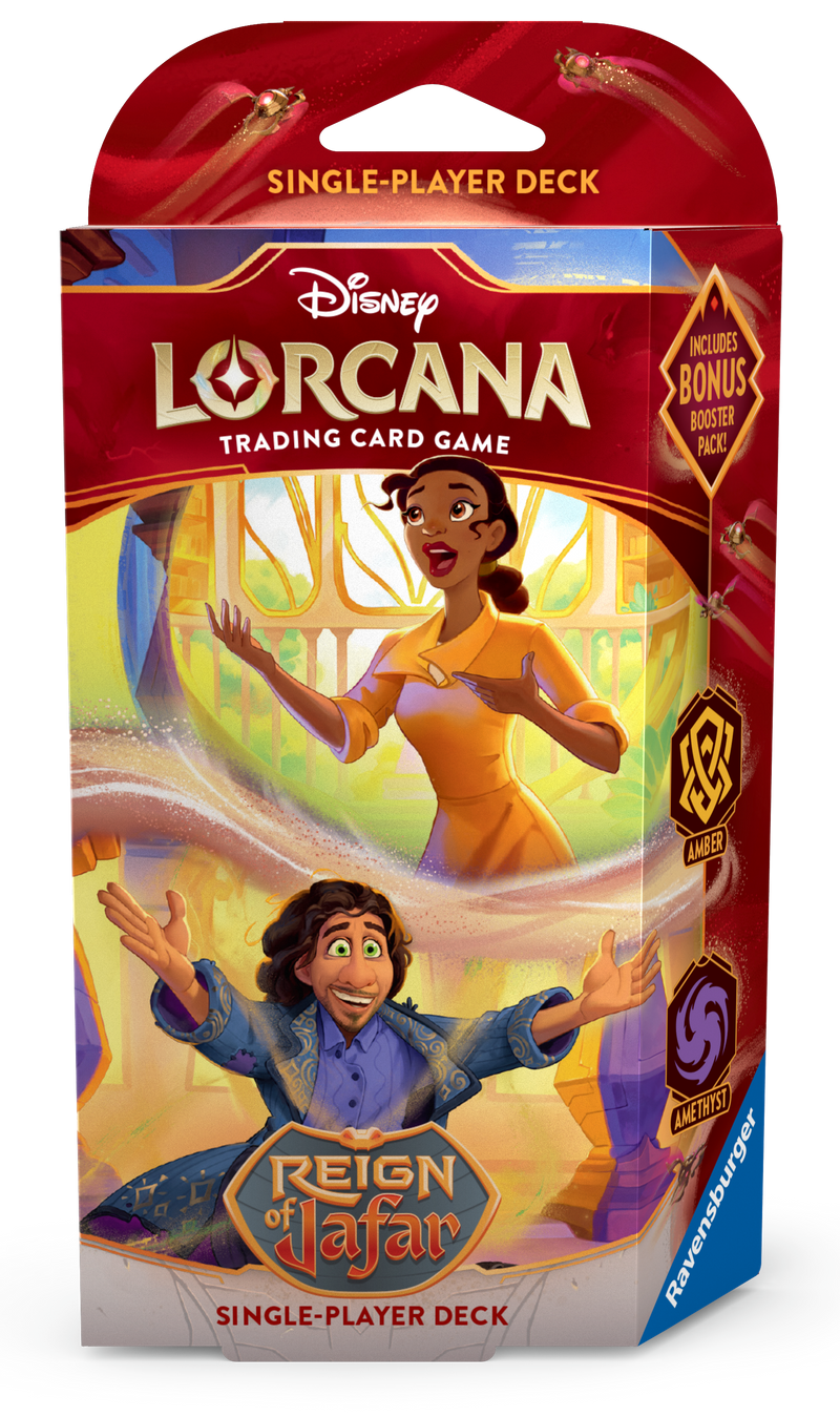 Disney Lorcana: Reign of Jafar Starter Deck Amber & Amethyst