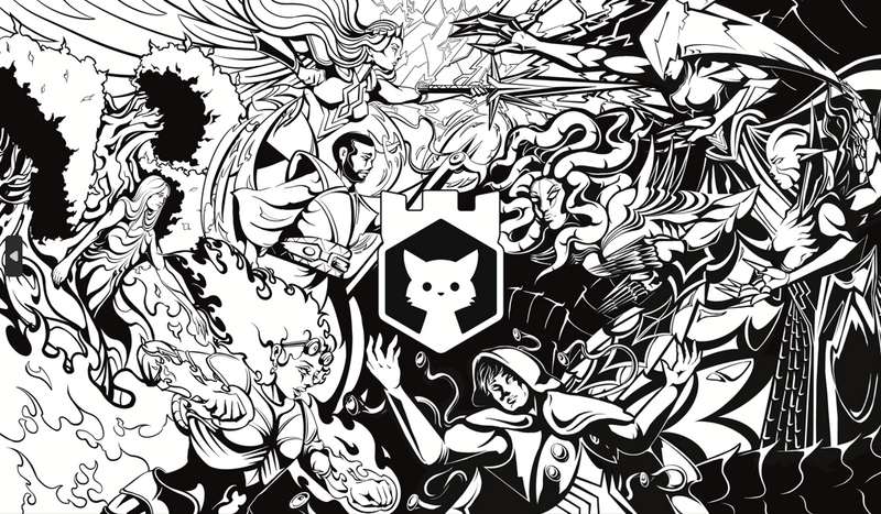 Calico Invasion Play Mat
