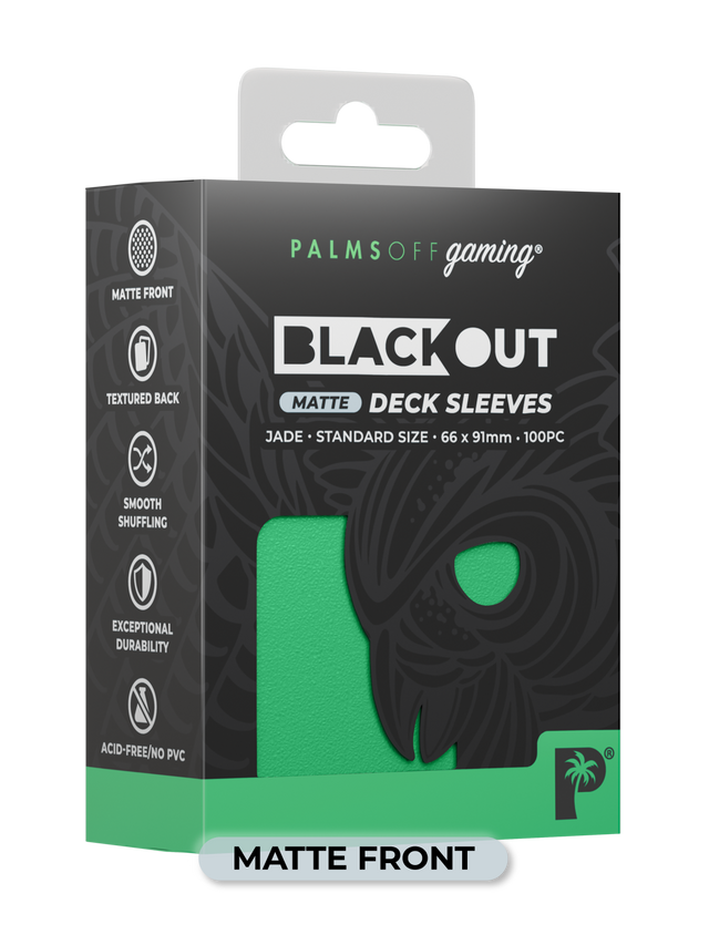 Palms Off Blackout Matte Sleeves
