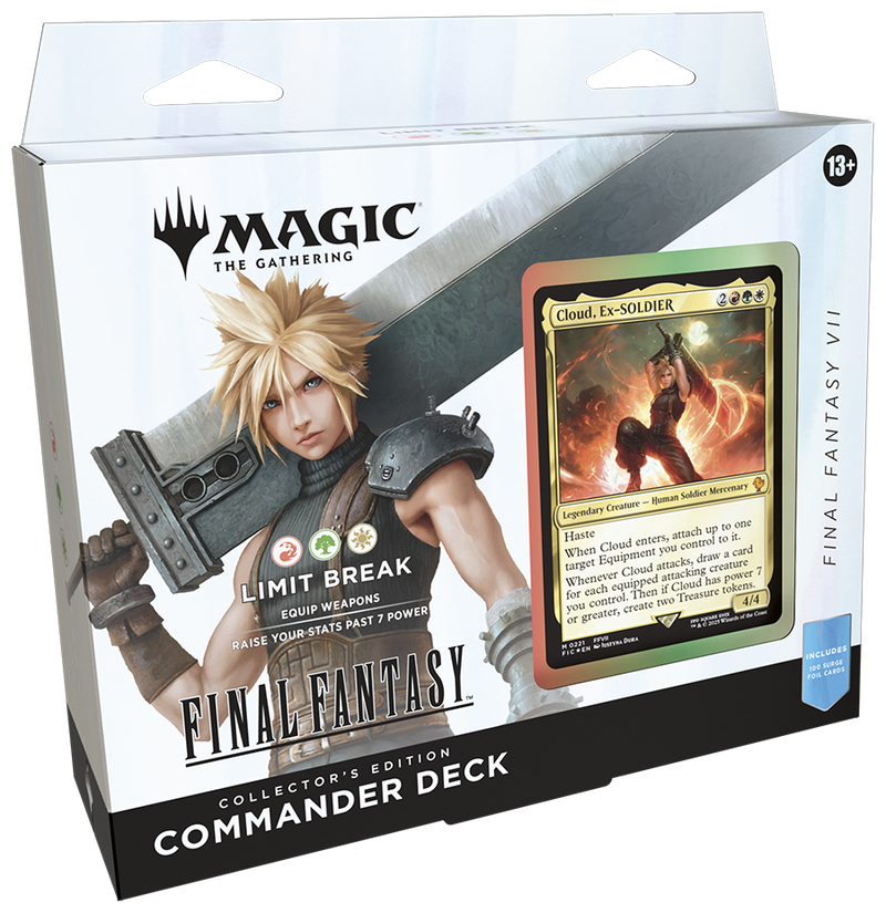 Final Fantasy Commander Deck - Limit Break (FINAL FANTASY VII) Collector's Edition