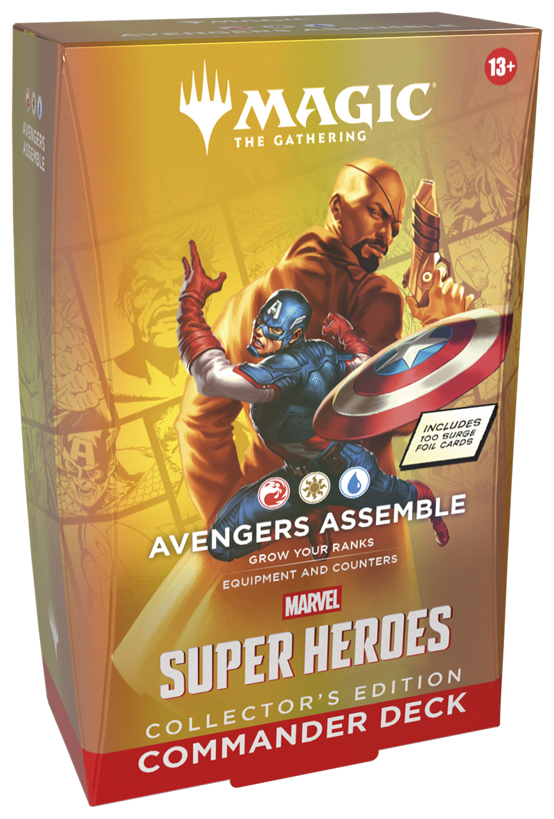 Marvel Super Heroes Commander Deck Collector's Edition- Avengers Assemble