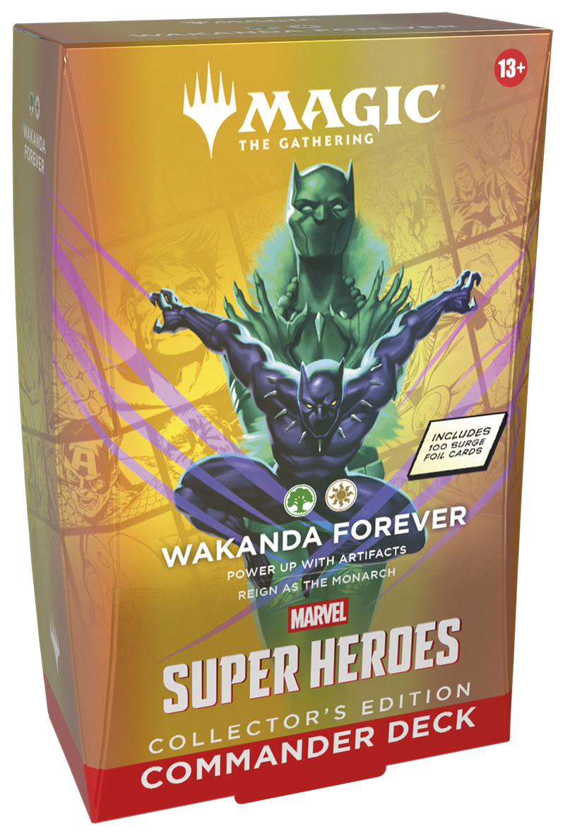 Marvel Super Heroes Commander Deck Collector's Edition - Wakanda Forever