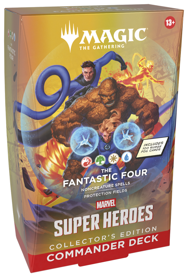 Marvel Super Heroes Commander Deck Collector's Edition - The Fantastic Four