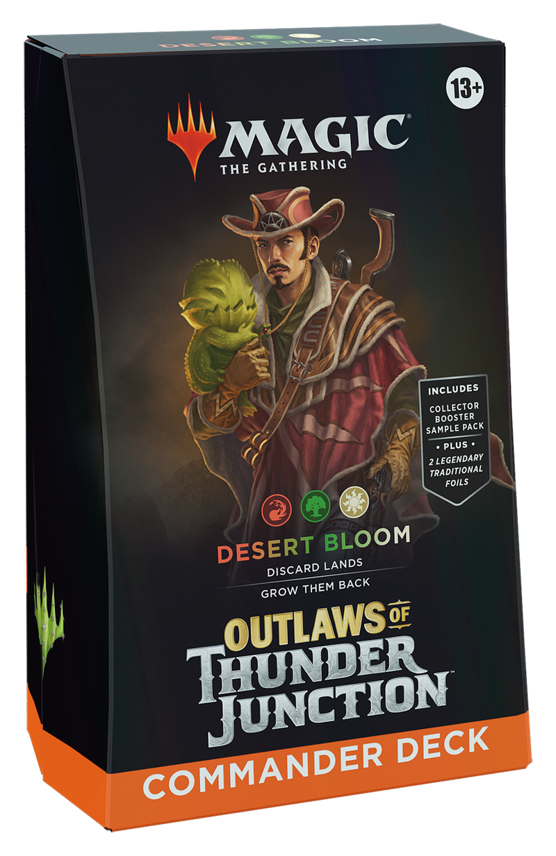 Outlaws of Thunder Junction Commander Deck: Desert Bloom