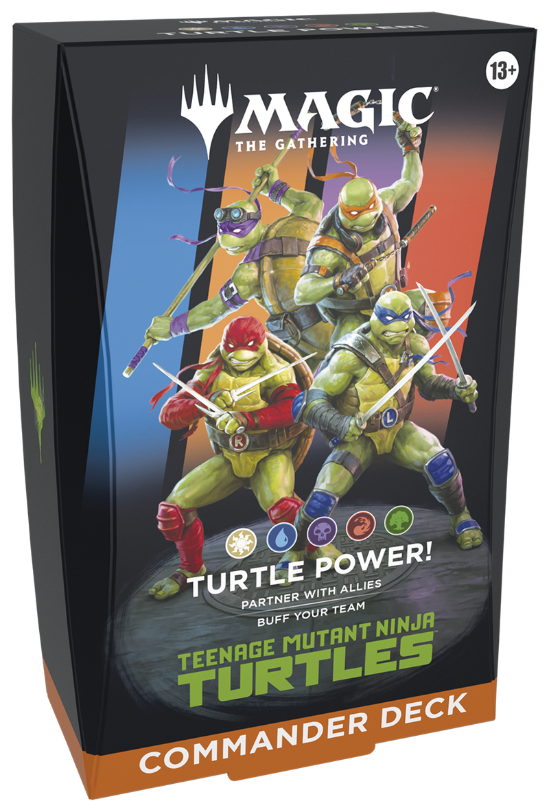 Teenage Mutant Ninja Turtles Commander Deck - Turtle Power!