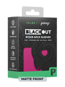 Palms Off Blackout Matte Sleeves